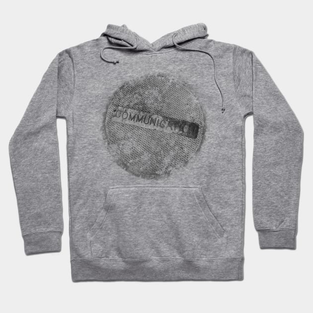 Communication manhole cover Hoodie by WelshDesigns